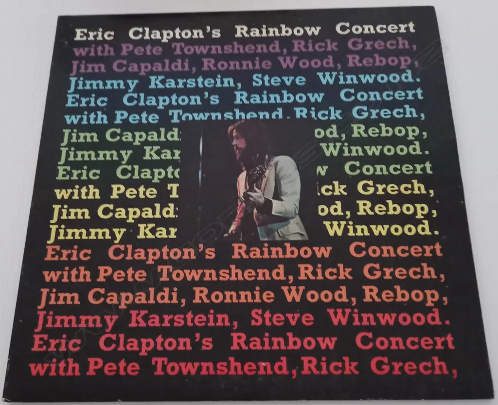 Eric Clapton, Eric Clapton's Rainbow Concert Image 1++